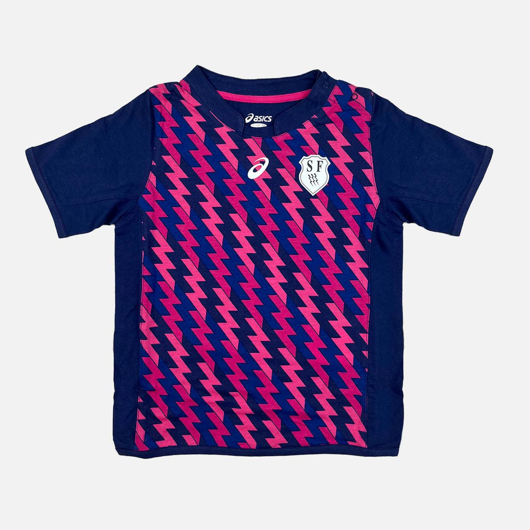 Rugby Heaven Asics Stade Francais Infants Rugby Gameday Suit - www.rugby-heaven.co.uk