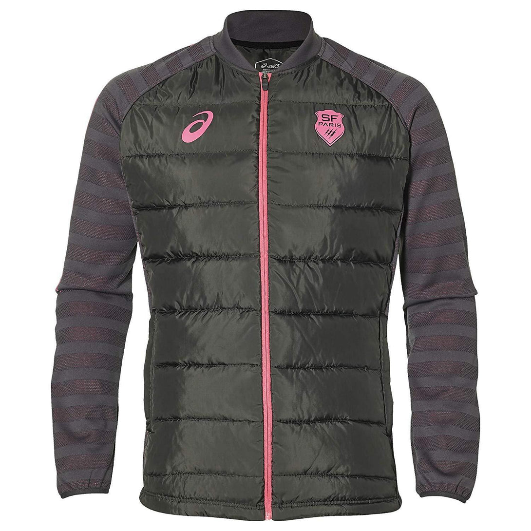 Rugby Heaven Asics Stade Francais Mens Hybrid Jacket - www.rugby-heaven.co.uk