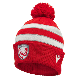 Macron Gloucester Rugby 2026/27 Pom Pom Beanie