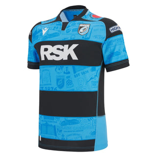 Macron Cardiff Rugby 2025/26 Mens Home Rugby Shirt