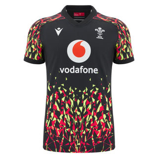 Macron Wales WRU 2025/26 Mens Training Rugby Shirt