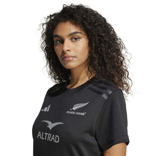 adidas Black Ferns Womens Supporters Rugby T-Shirt