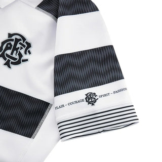 Macron Barbarians 23/24 Mens Home Slim Fit SS Rugby Shirt