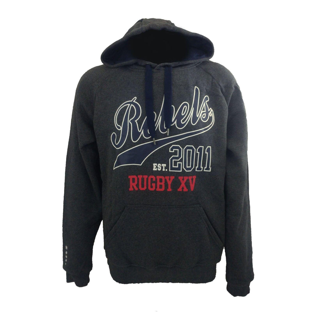 Rugby Heaven BLK Melbourne Rebels Pullover Graphic Hoody - www.rugby-heaven.co.uk