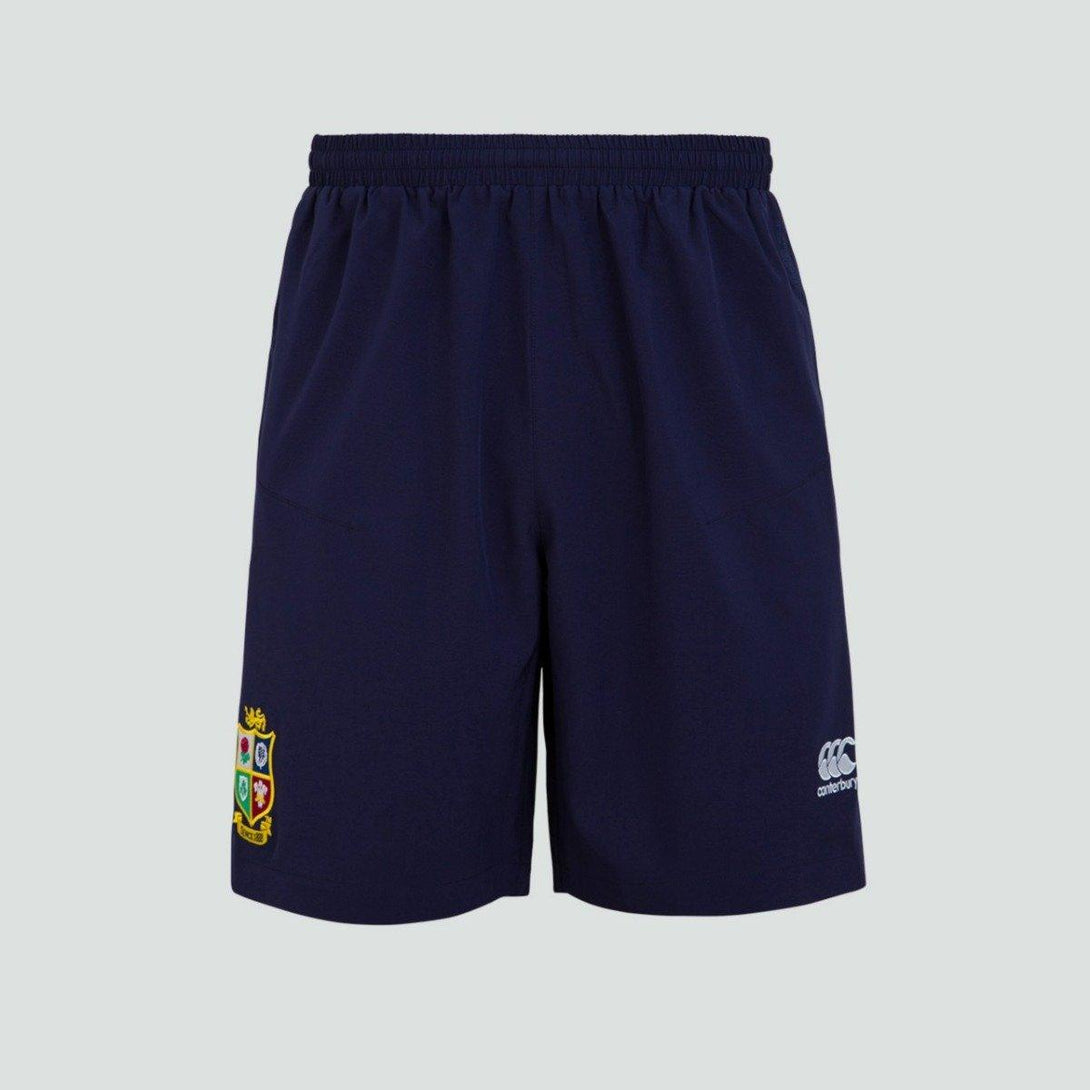 Rugby Heaven British & Irish Lions Mens 8in Woven Gym Short - www.rugby-heaven.co.uk