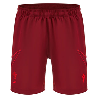 Macron Wales WRU 2025/26 Mens Travel Bermuda Shorts