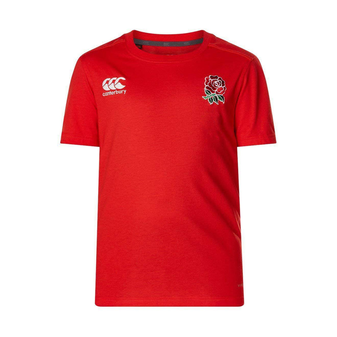 Rugby Heaven Canterbury England Cotton Training T-Shirt Adults - www.rugby-heaven.co.uk