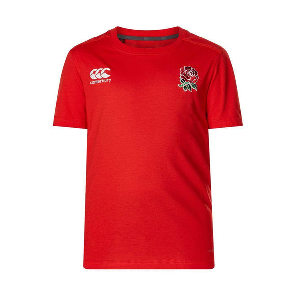Rugby Heaven Canterbury England Cotton Training T-Shirt Adults - www.rugby-heaven.co.uk