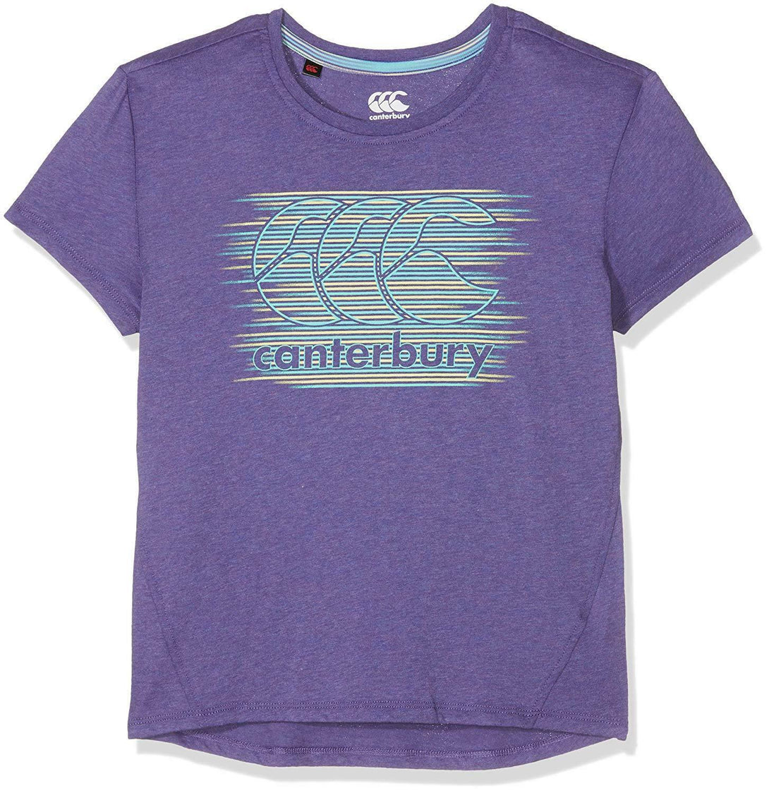 Rugby Heaven Canterbury Girl's Graphic T-Shirt - www.rugby-heaven.co.uk