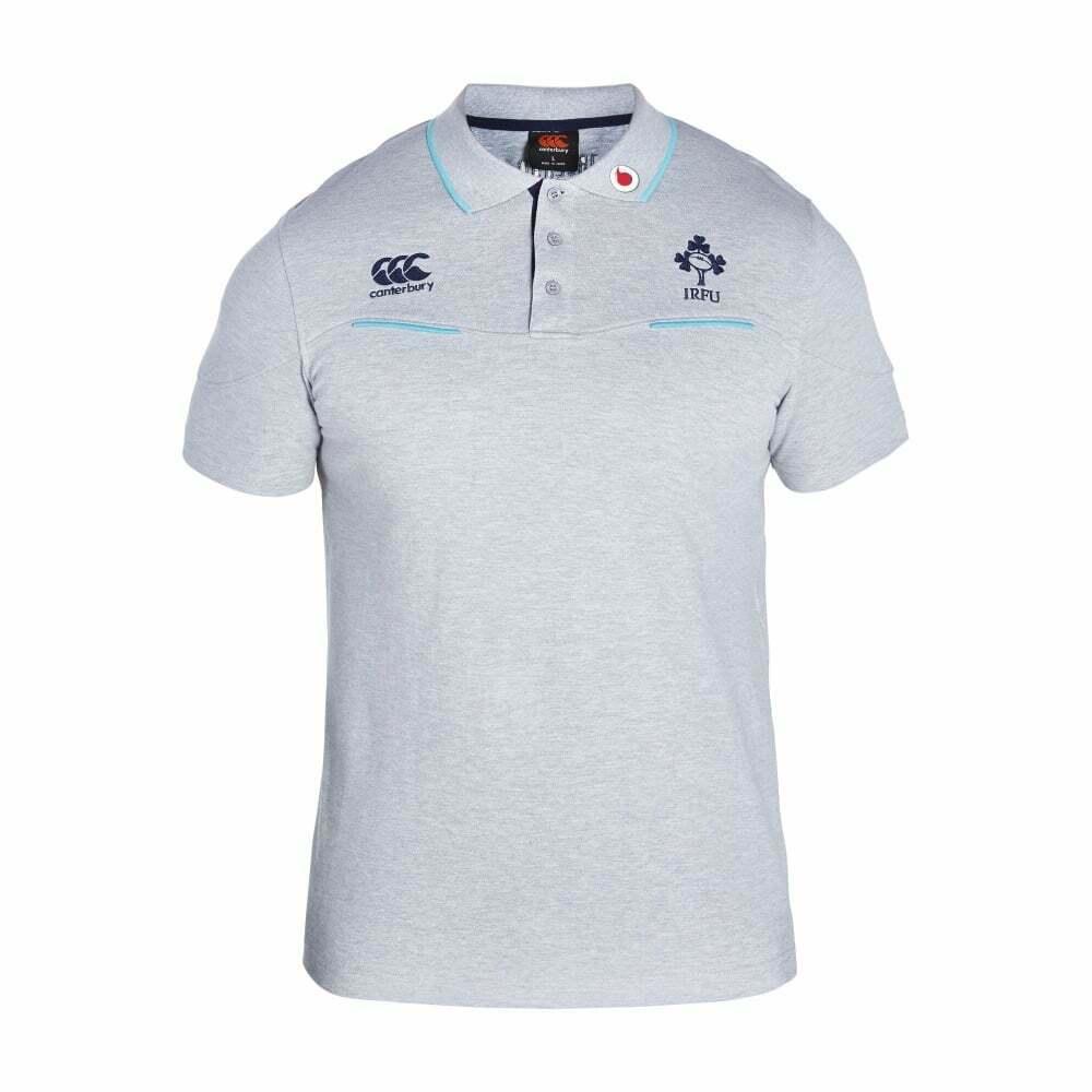 Rugby Heaven Canterbury Ireland Cotton Training Polo - www.rugby-heaven.co.uk