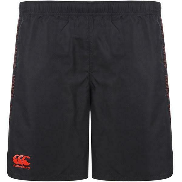 Rugby Heaven Canterbury Mercury Tcr Adults Phantom/Flame Scarlet Ss14 Shorts - www.rugby-heaven.co.uk