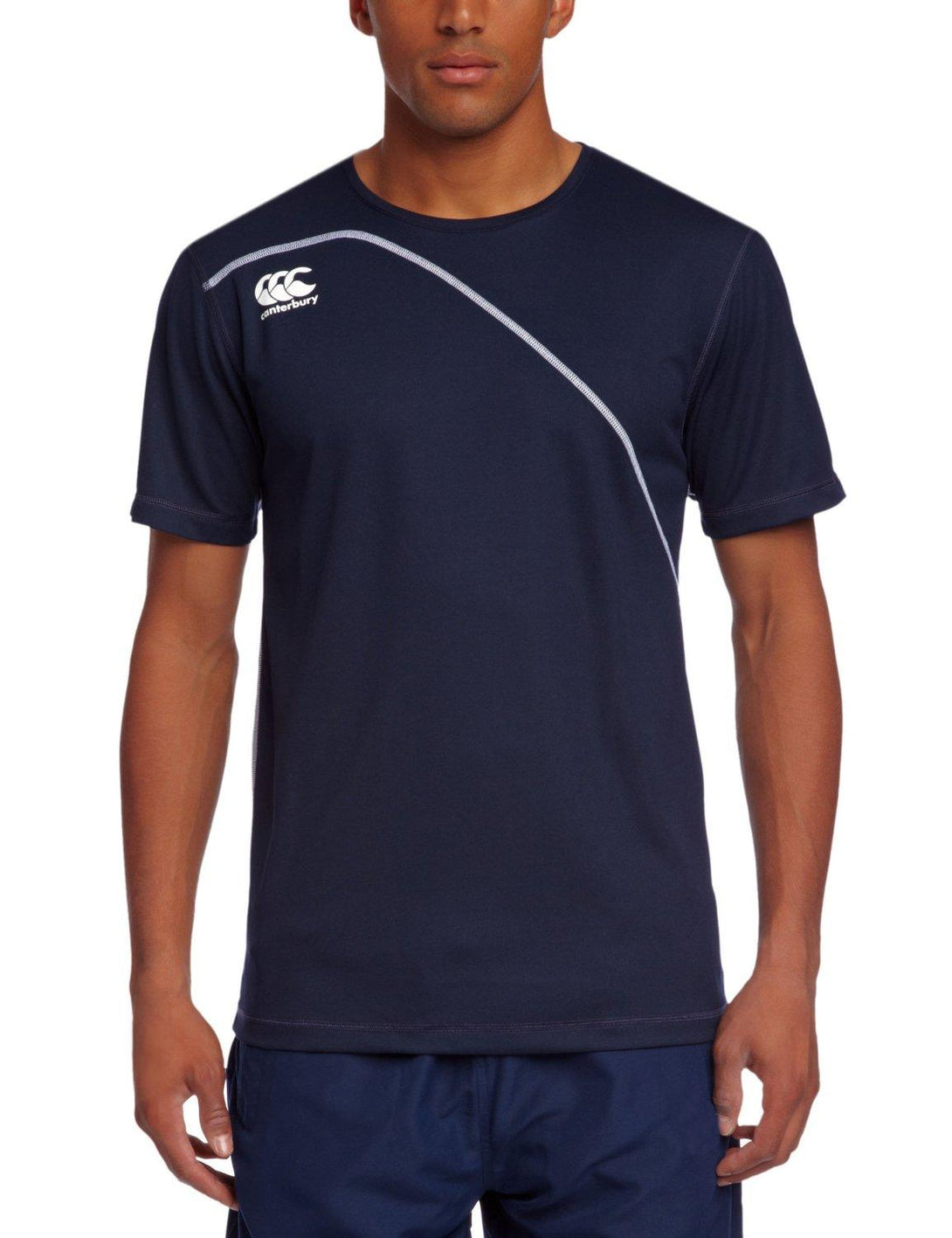 Rugby Heaven Canterbury Mercury TCR T-Shirt Adult Navy - www.rugby-heaven.co.uk