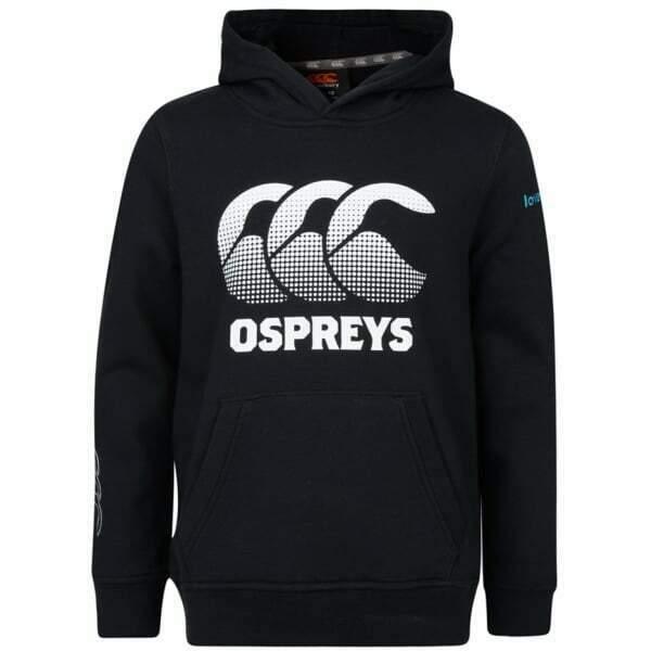 Rugby Heaven Canterbury Ospreys Kids Graphic Hoody - www.rugby-heaven.co.uk