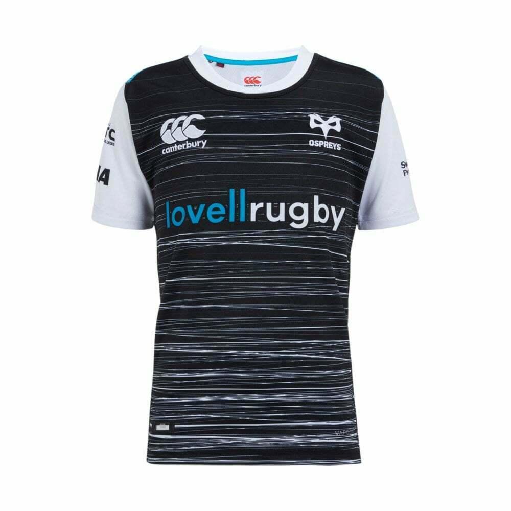 Rugby Heaven Canterbury Ospreys Kids Home Rugby Shirt - www.rugby-heaven.co.uk