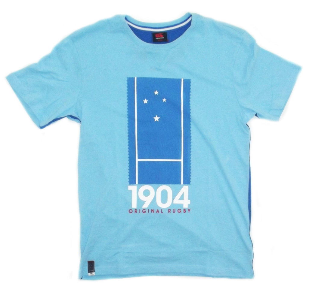 Rugby Heaven Canterbury Southern Cross Adults Norse Blue T-Shirt Ss15 - www.rugby-heaven.co.uk