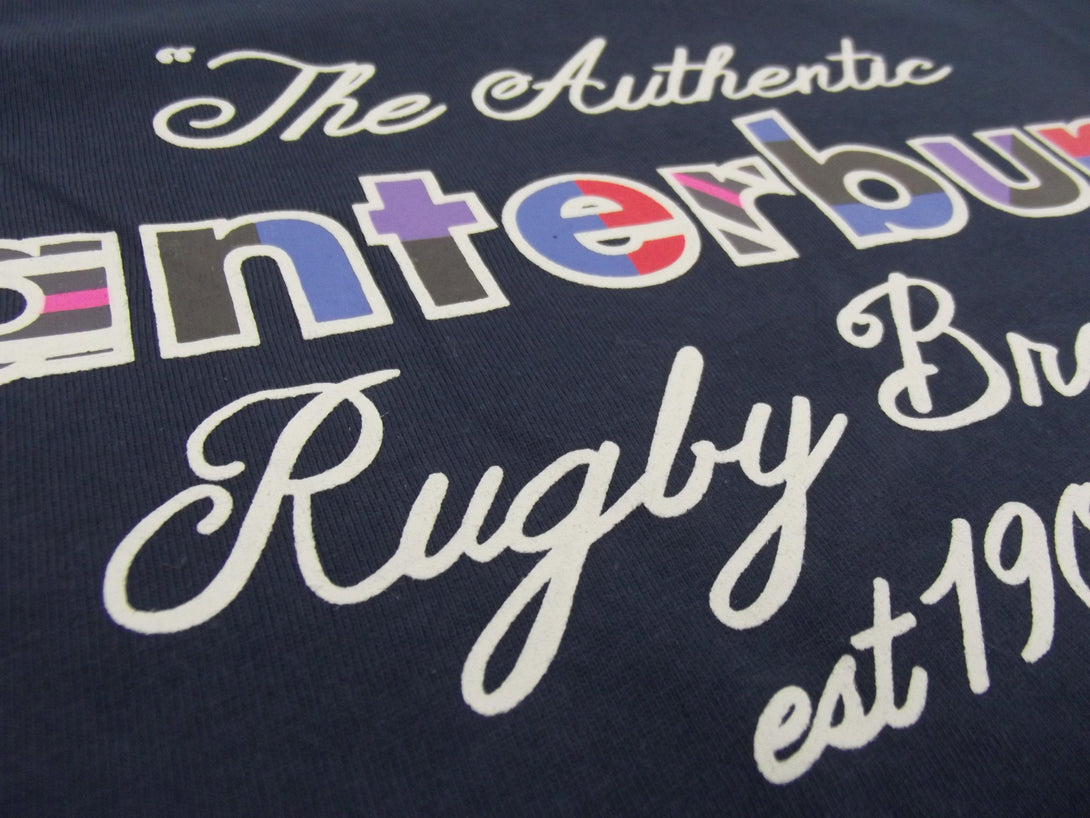Rugby Heaven Canterbury Uglies Adults Authentic Logo Navy T-Shirt - www.rugby-heaven.co.uk