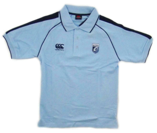 Rugby Heaven Cardiff Blues Cut And Sew Adults Skyway Polo - www.rugby-heaven.co.uk