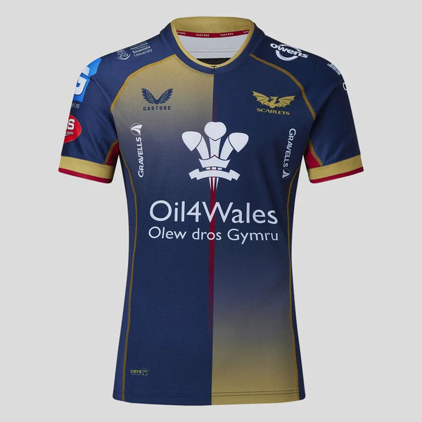 Rugby Heaven Castore Scarlets Mens Away Rugby Shirt - www.rugby-heaven.co.uk