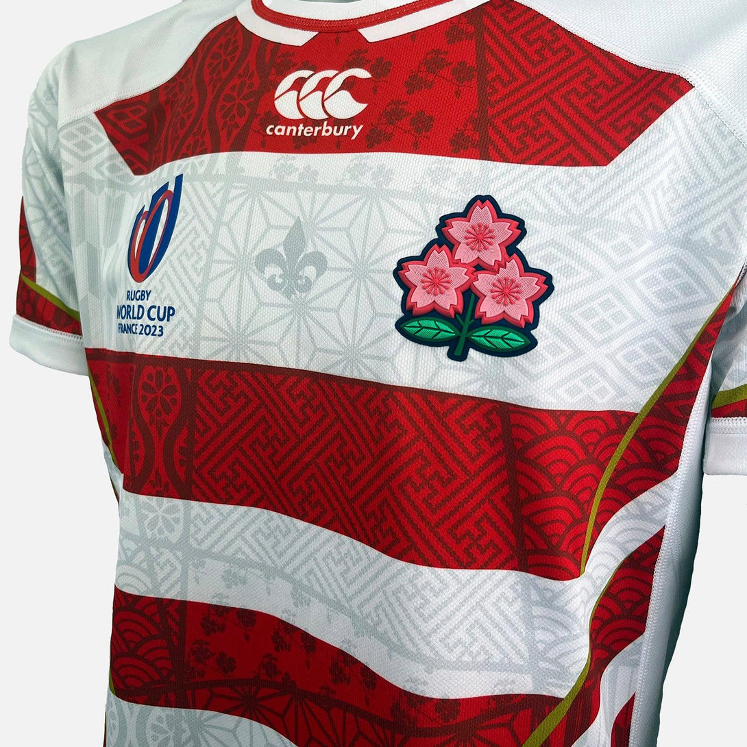 Rugby Heaven CCC Japan Rugby World Cup 2023 Kids Home Rugby Shirt - www.rugby-heaven.co.uk