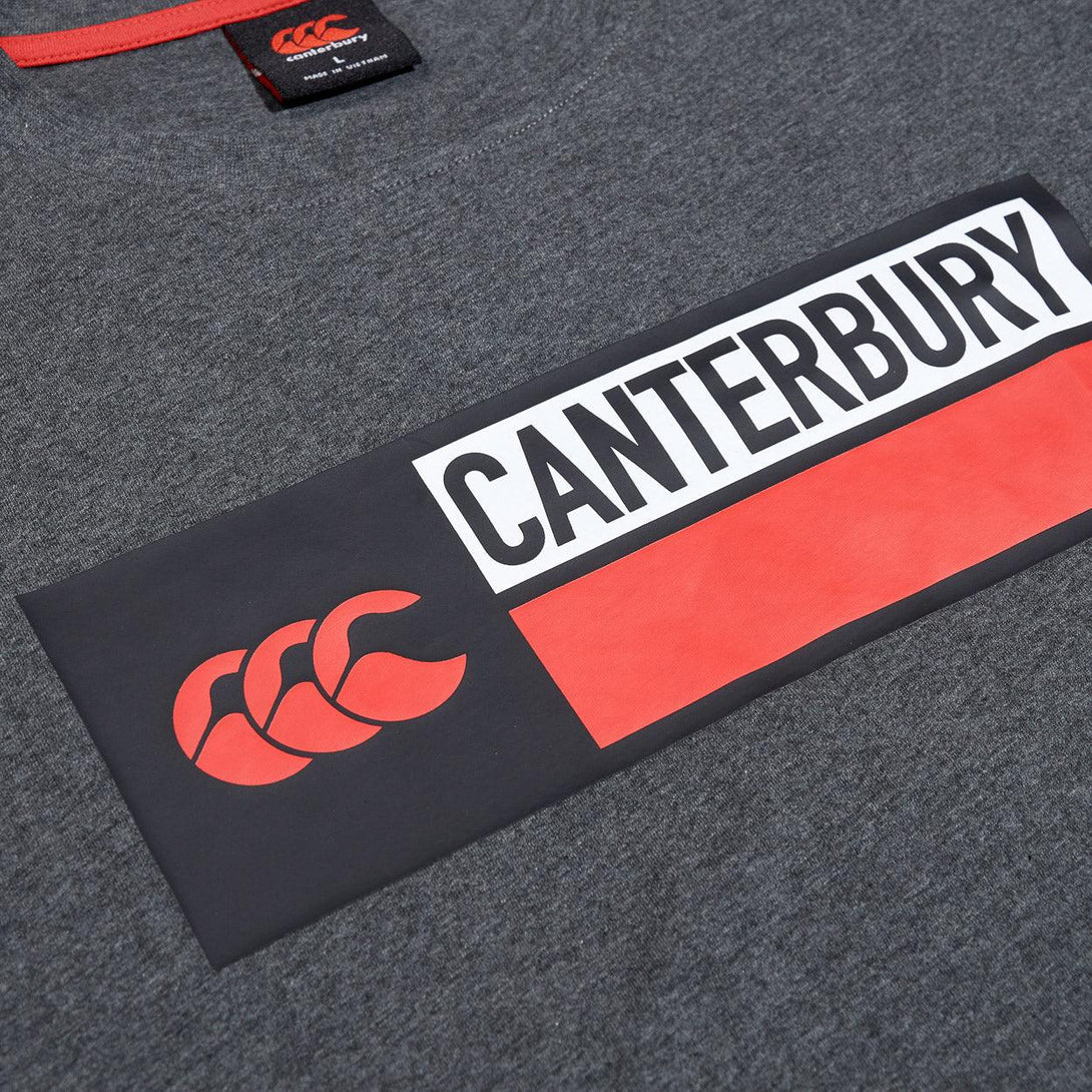 Canterbury Mens Cotton Logo T-Shirt