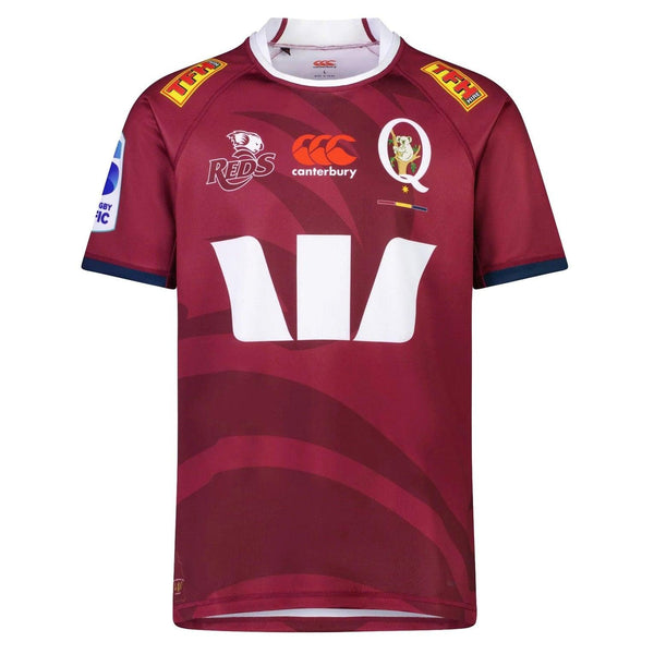 Rugby Heaven CCC Queensland Reds Mens Home Rugby Shirt - www.rugby-heaven.co.uk