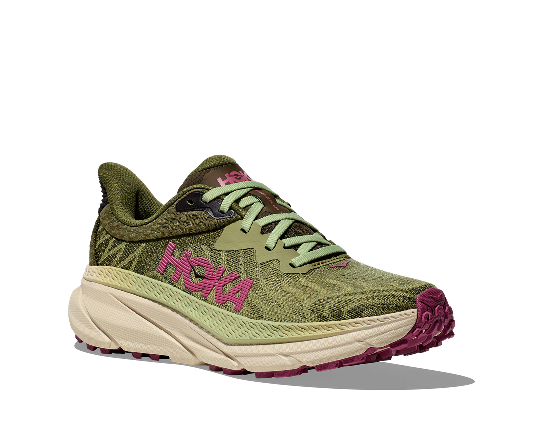 Hoka Challenger 7 Womens Running Shoes Green