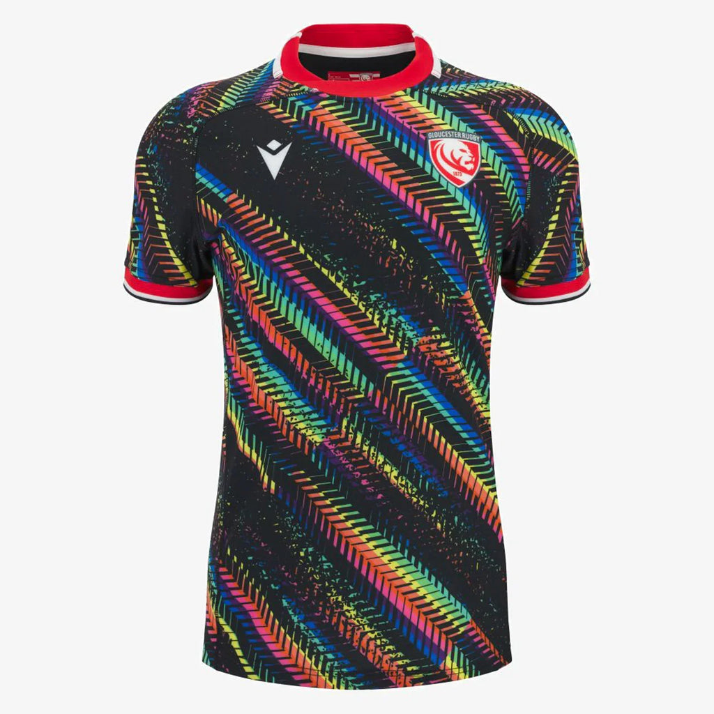 Macron Gloucester Rugby 2025/26 Mens Training Rugby Shirt – Rugby Heaven