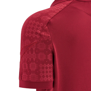 Macron Wales WRU 2025/26 Mens Travel Poly Polo