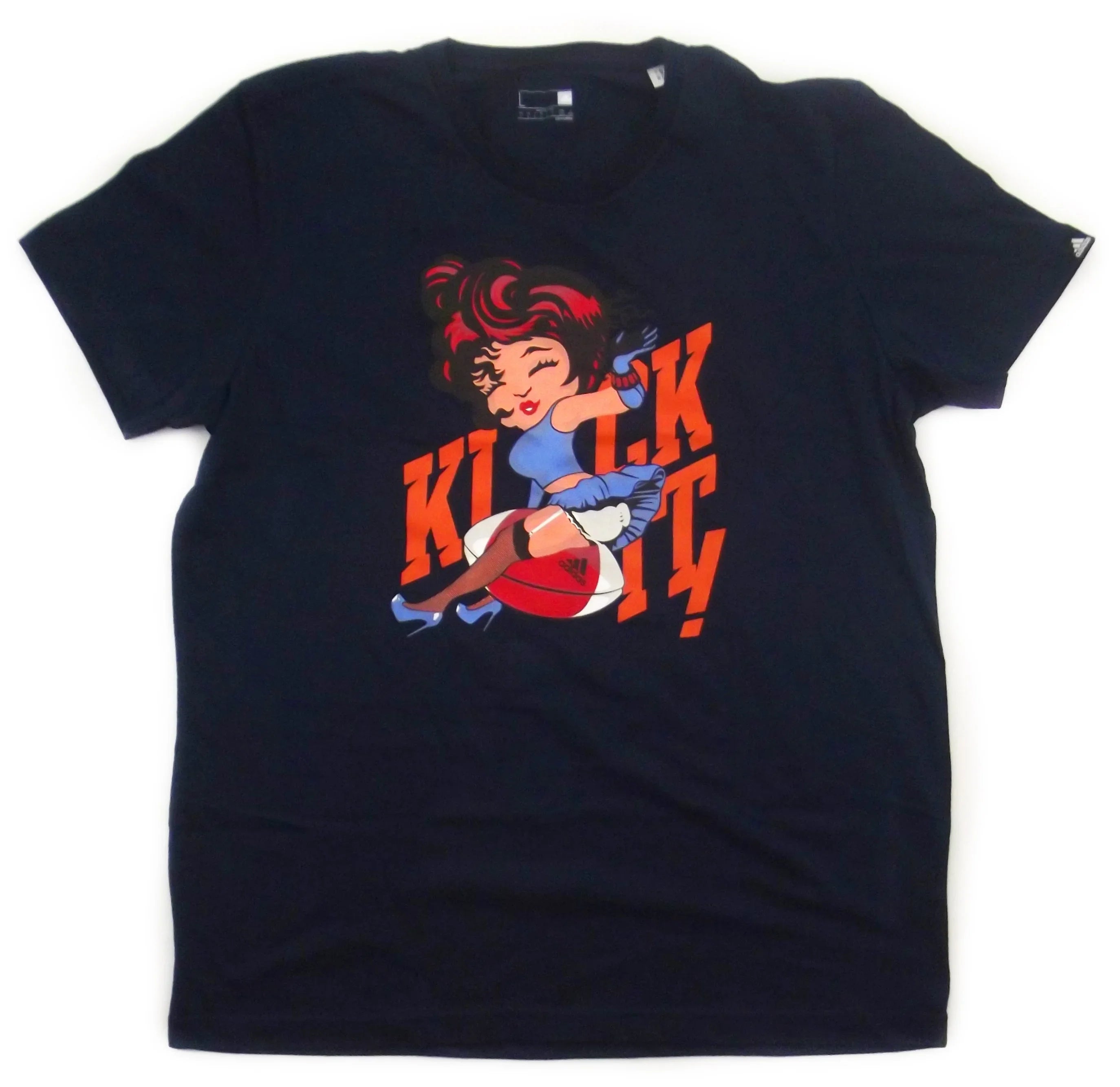 Adidas Pin-up T-shirt bleu marine pour homme – Rugby Heaven Adidas Pin-up T-shirt bleu marine pour homme – Rugby Heaven