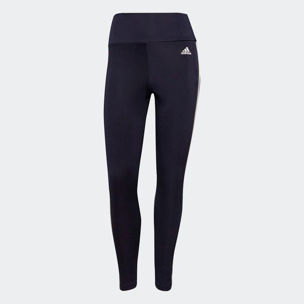 Rugby Heaven adidas Womens Designed To Move High-Rise 3-Stripes ⅞ Sport Leggings - www.rugby-heaven.co.uk