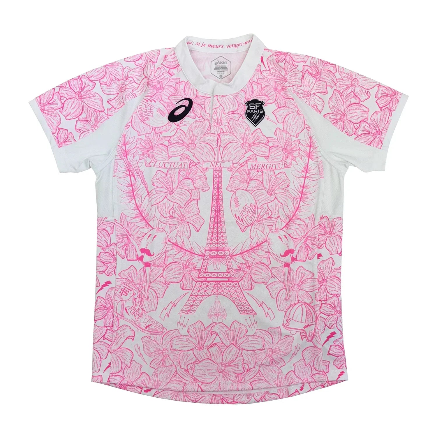 ASICS Stade Francais 2018/19 Mens Rugby Shirt – Rugby Heaven