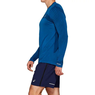 ASICS Mens Long Sleeve Seamless Texture T-Shirt