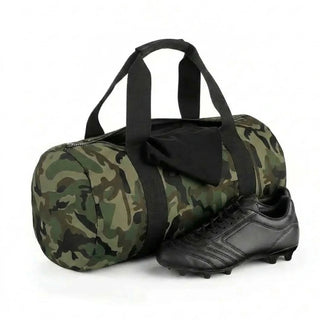 Rugby Heaven Camo Barrell Bag
