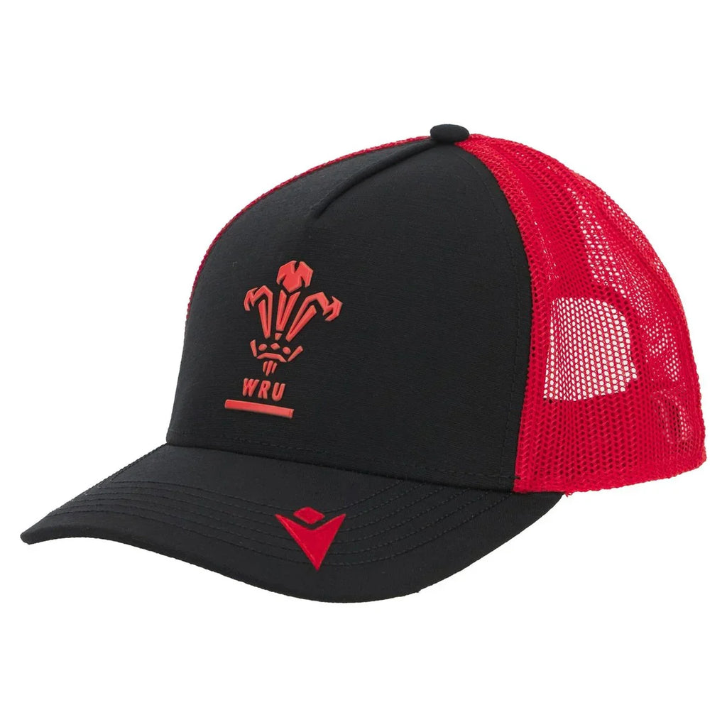 Macron Wales WRU 2025/26 Trucker Cap – Rugby Heaven