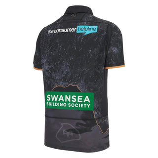 Macron Ospreys Rugby 2025/26 Mens Home Rugby Shirt