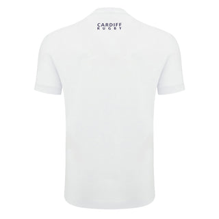 Macron Cardiff Rugby 2024/25 Mens Travel T-Shirt