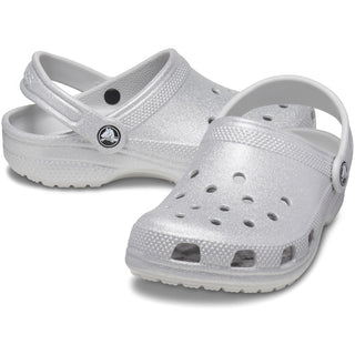 Crocs Classic Toddlers Girls Glitter Clogs