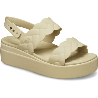 Crocs Brooklyn Woven Womens Wedge Sandals