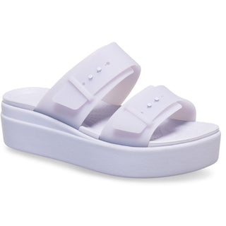 Crocs Brooklyn Buckle Womens Wedge Sandals