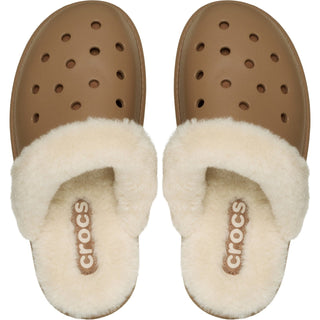 Crocs Classic Fuzz Scuff Unisex Slippers