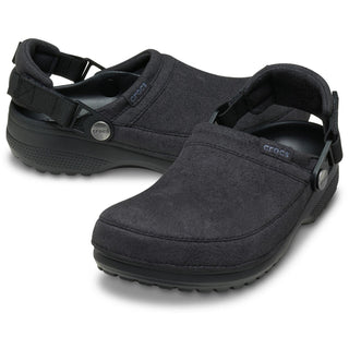 Crocs Classic Crafted Vegan Unisex Suede Clogs