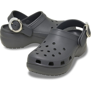 Crocs Classic Buckle Womens Platform Clogs