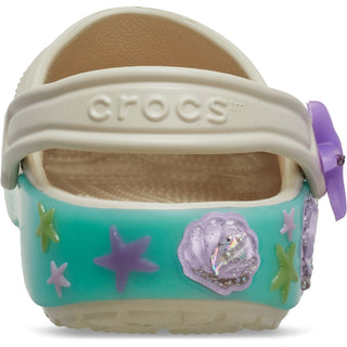 Crocs Classic Sea Sparkle Toddlers Clogs