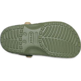 Crocs Classic Strap-Back Camo Kids Clogs