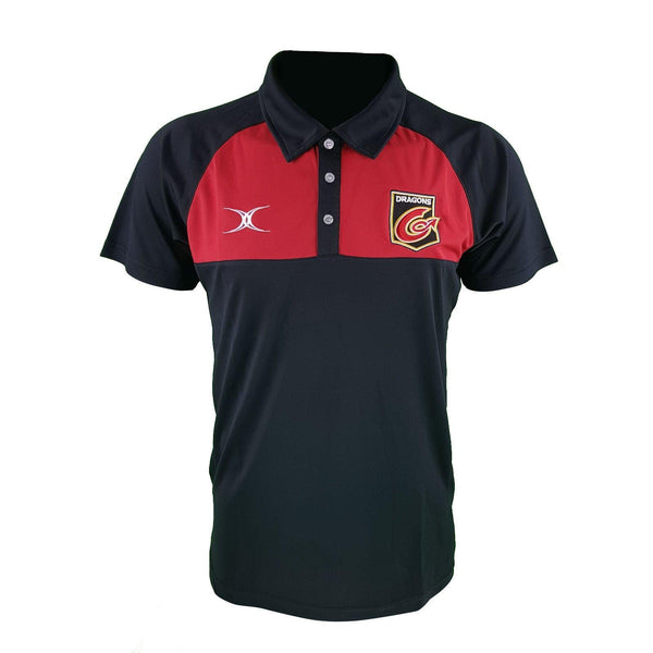 Rugby Heaven Gilbert Dragons Mens Pro Team Polo - www.rugby-heaven.co.uk