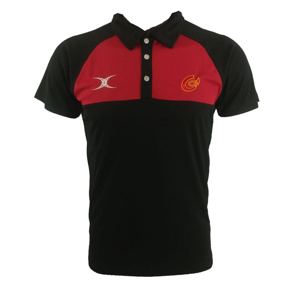 Rugby Heaven Gilbert Newport Gwent Dragons Pro Team Polo - www.rugby-heaven.co.uk