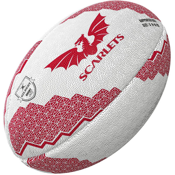 Rugby Heaven Gilbert Scarlets Supporters Rugby Ball - www.rugby-heaven.co.uk