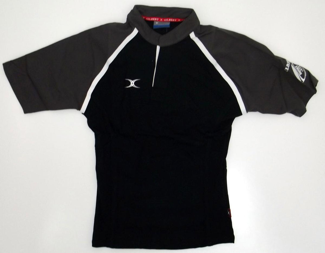 Rugby Heaven Gilbert Warrior Adults Black/Grey Match Rugby Shirt - www.rugby-heaven.co.uk