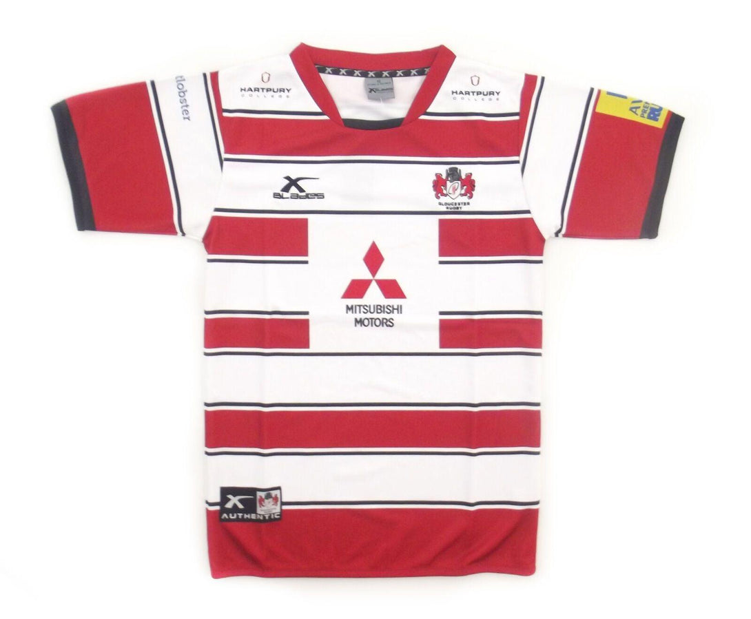 Rugby Heaven Gloucester Rugby 2015/16 Kids Home Rugby Shirt - www.rugby-heaven.co.uk