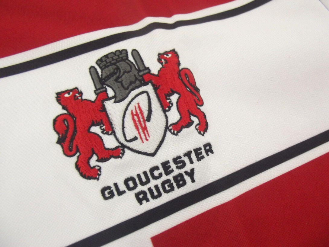 Rugby Heaven Gloucester Rugby 2015/16 Kids Home Rugby Shirt - www.rugby-heaven.co.uk